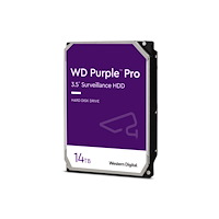 Western Digital WD Purple Pro WD142PURP - hårddisk - 14 TB - övervakning, smart video - SATA 6Gb/s