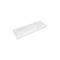 CHERRY Active Key AK-C7012 - tangentbord - helt förseglad, IP68 - QWERTZ - tysk - vit Inmatningsenhet
