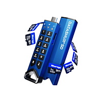 iStorage iStorage datAshur SD - USB flash drive with built-in microSD card reader