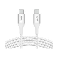 Belkin International Belkin BoostCharge - USB typ C-kabel - 24 pin USB-C till 24 pin USB-C - 2 m