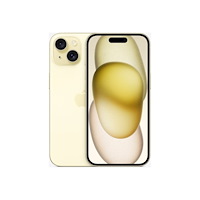Apple Apple iPhone 15 - gul - 5G smartphone - 256 GB - GSM