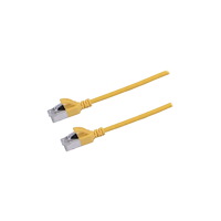 Prokord Prokord Slim - nätverkskabel - 30 cm - gul