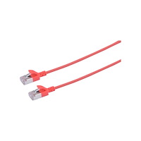 Prokord Prokord Slim - patch-kabel - 1 m - röd