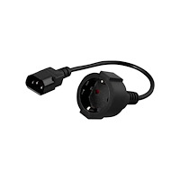 Prokord Prokord - strömadapter - IEC 60320 C14 till CEE 7/4 - 50 cm