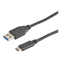Prokord Prokord - USB typ C-kabel - USB typ A till 24 pin USB-C - 2 m