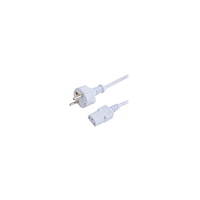Prokord Prokord - strömkabel - power CEE 7/7 till power IEC 60320 C13 - 2 m