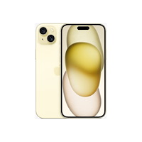 Apple Apple iPhone 15 Plus - gul - 5G smartphone - 128 GB - GSM