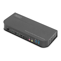 Digitus DIGITUS - KVM / video / ljud växeln - 2 portar