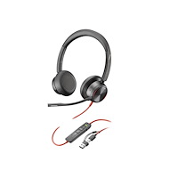 Hewlett-Packard Poly Blackwire 8225 - headset - USB-C