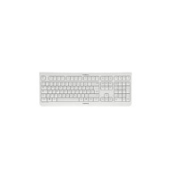 CHERRY CHERRY KW 3000 - tangentbord - tyst, fullstorlek - QWERTZ - tysk - vit Inmatningsenhet