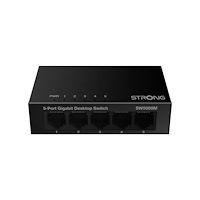 Strong Strong SW5000M - switch - Gigabit, metal - 5 portar - ohanterad