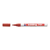 edding AG edding 751 paint - markering - röd