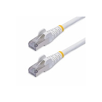 StarTech.com StarTech.com 50cm White CAT8 Ethernet Cable, Snagless, S/FTP, 25G/40G - patch-kabel - 50 cm - vit