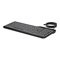 Hewlett-Packard HP 405 - tangentbord - flera enheter - 65% compact - hela norden - svart Inmatningsenhet