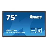 Iiyama iiyama ProLite TE7514MIS-B2AG 75" LED-bakgrundsbelyst LCD-skärm - 4K - för interaktiv skyltning/interaktiv kommunikation