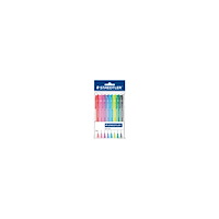 STAEDTLER STAEDTLER ball 423 - kulspetspenna - svart, röd, blå, grön, ljusblå, magenta, blåviolett, pilgrön (paket om 8)