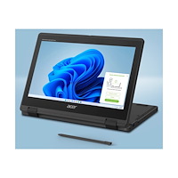 Acer Acer TravelMate B3 Spin 11 TMB311R-33-TCO - 11.6" - Intel N-series - N100 - 8 GB RAM - 128 GB SSD - Nordisk