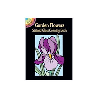 Dover publications inc. Mini Garden Flowers Stained Glass Coloring Book (häftad, eng)