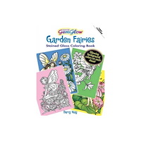 Dover publications inc. Garden Fairies Stained Glass Coloring Book (häftad, eng)