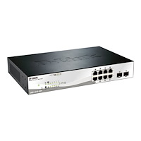 D-Link D-Link Web Smart DGS-1210-10P - switch - 10 portar - Administrerad