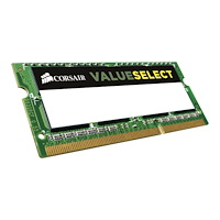 Corsair CORSAIR Value Select - DDR3L - modul - 4 GB - SO DIMM 204-pin - 1600 MHz / PC3-12800 - ej buffrad