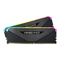 Corsair CORSAIR Vengeance RGB RT - DDR4 - sats - 64 GB: 2 x 32 GB - DIMM 288-pin - 3600 MHz / PC4-28800 - ej buffrad