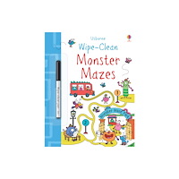 Usborne Publishing Ltd Wipe-Clean Monster Mazes (häftad, eng)