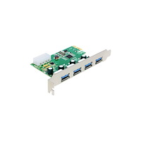 DeLOCK Delock PCI Express Card > 4 x external USB 3.0 - USB-adapter - PCIe 2.0 - USB 3.0 x 4