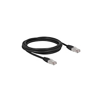 DeLOCK Delock patch-kabel - 2 m - svart