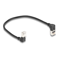 DeLOCK Delock patch-kabel - 25 cm - svart