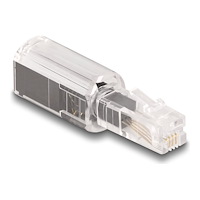 DeLOCK Delock telefonadapter - transparent, svart