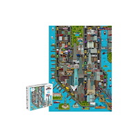 Click Europe Bopster 8-Bit Pixel Jigsaw Puzzle New York