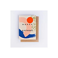 Monwell Memphis Brush birthday card (häftad, eng)