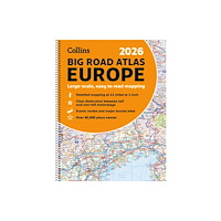HarperCollins Publishers Collins 2026 Big Road Atlas Europe (bok, spiral, eng)
