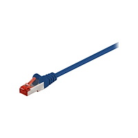Goobay goobay patch-kabel - 25 cm - blå