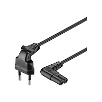Goobay goobay - strömkabel - Eurokontakt till power IEC 60320 C7 - 1 m
