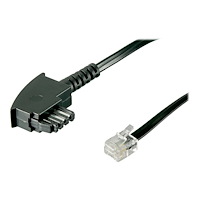 Goobay goobay telefonkabel - 15 m - svart