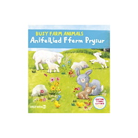Dref Wen Cyfres Gwthio, Tynnu, Llithro: Anifeiliad Fferm Prysur / Busy Farm Animals (bok, board book, eng)
