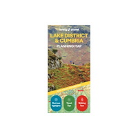 Lonely Planet Global Limited Lonely Planet Lake District & Cumbria Planning Map