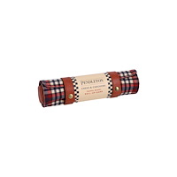 Chronicle Books Pendleton Red Black Check Pattern Chess & Checkers
