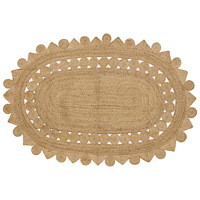 vidaXL Matta Beige 152 x 245 cm Jute
