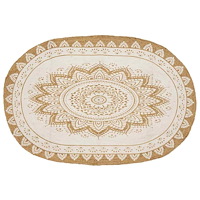 vidaXL Matta Brun 152 x 245 cm Jute