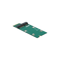 DeLOCK Delock Adapter M.2 Key B+M to Mini PCIe slot (PCIe / USB) - gränssnittsadapter - M.2 Card - PCIe Mini Card