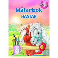 Egmont Story House Målarbok hästar (häftad)