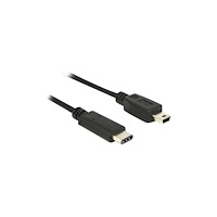 DeLOCK Delock - USB typ C-kabel - 24 pin USB-C till mini-USB typ B - 50 cm