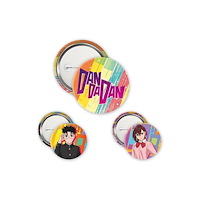 GB Posters & Merch Dan Da Dan Momo & Okarun 3 Badge Pack
