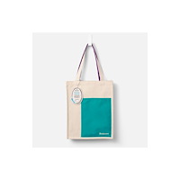 That Company Called If Bookaroo Tote Bag - Turquoise & Purple