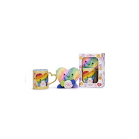 POSH PAWS INTERNATIONAL Love Hearts Rainbow Heart Mug And Plush Set