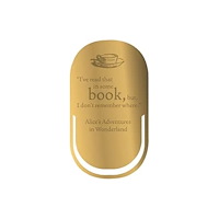 Half Moon Bay Bookmark Metal - Pulteney Press (Alice)