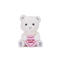 POSH PAWS INTERNATIONAL Love Hearts 9" Love You Always Bear Plush Gift